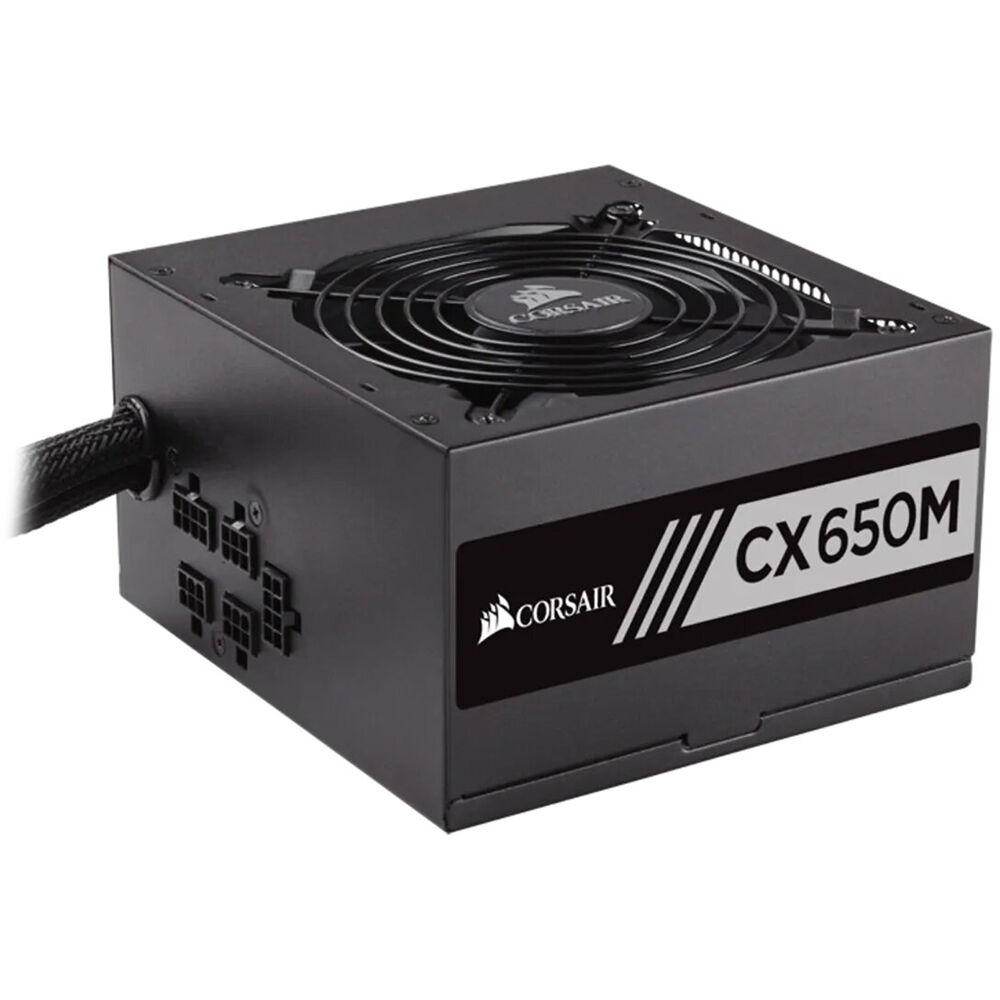Corsair CX650M 650 Watt 80 PLUS Bronze Modular PSU Open Box Corsair CX650M 650 Watt 80 PLUS Bronze Modular PSU Open Box